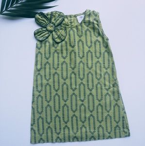 Organic green dress size 3T